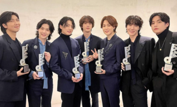 BTS no asiste a los TMA 2026 y se lleva todos sus premios
