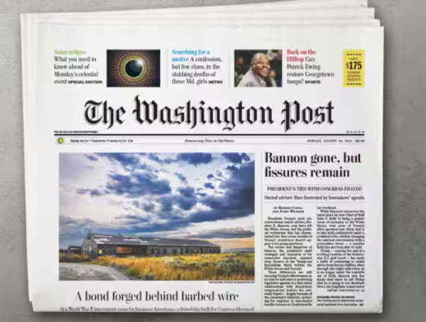 ¡Sin cobertura para Trump! The Washington Post se suma a protesta contra veto a medios