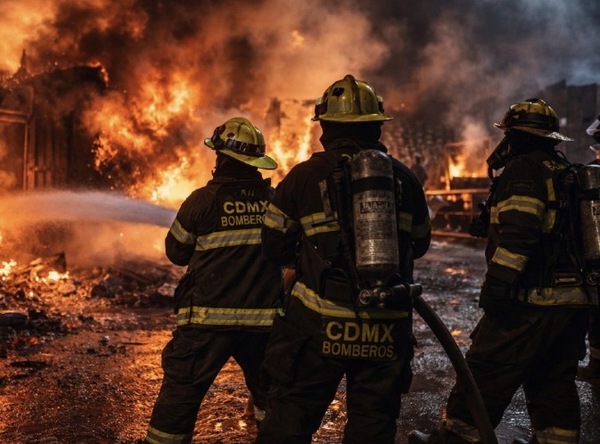Bomberos atienden 167 emergencias durante festejos en CDMX