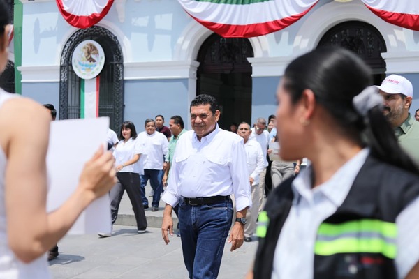 El Gobernador Javier May encabeza en Tabasco el Segundo Simulacro Nacional 2026