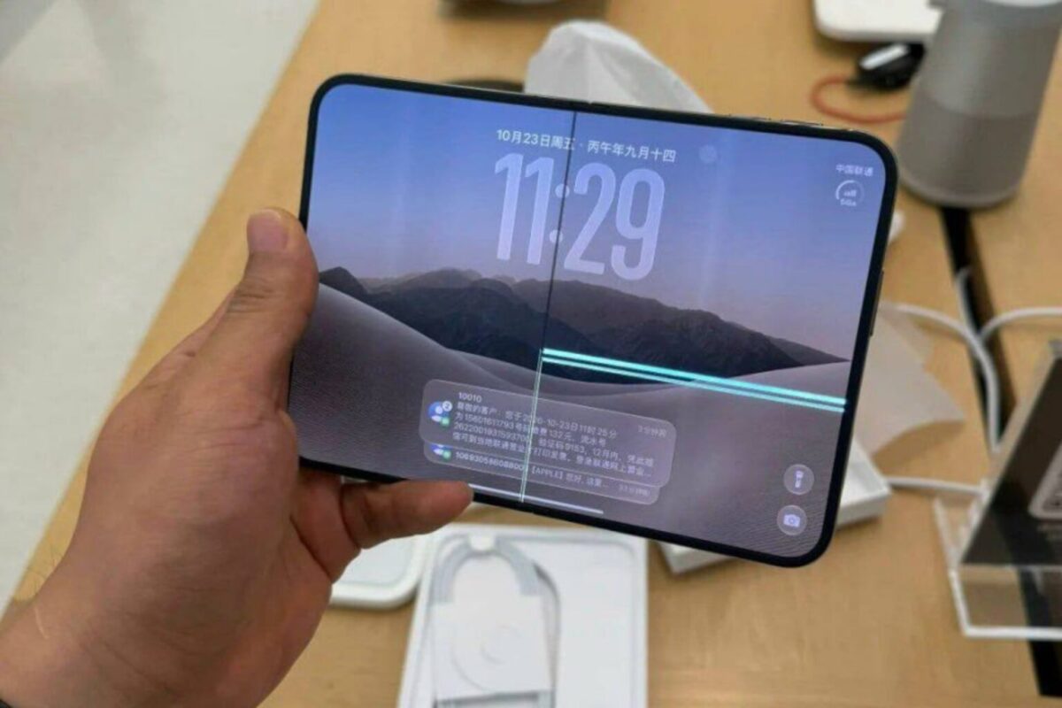 Apple reconoce fallas en la pantalla plegable del iPhone Duo