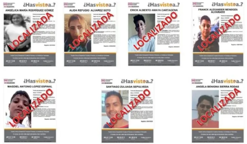 Localizan en EE.UU. a siete migrantes desaparecidos en Chiapas
