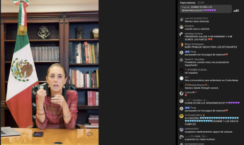 Sheinbaum advierte sobre adicción y violencia en redes sociales
