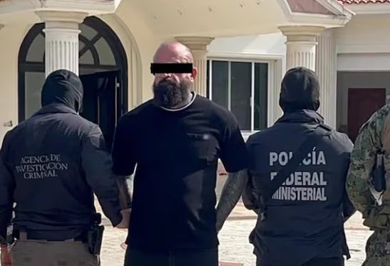 Capturan en Cancún a presunto dirigente de grupo criminal internacional