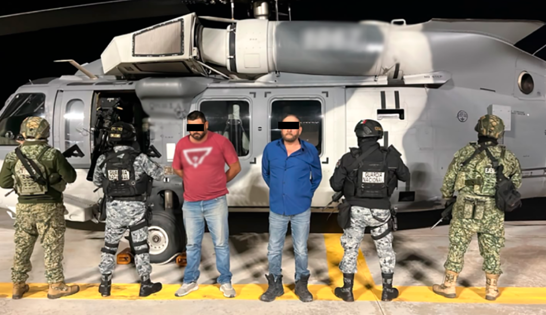 Operativos federales dejan detenidos y decomisos en cinco estados