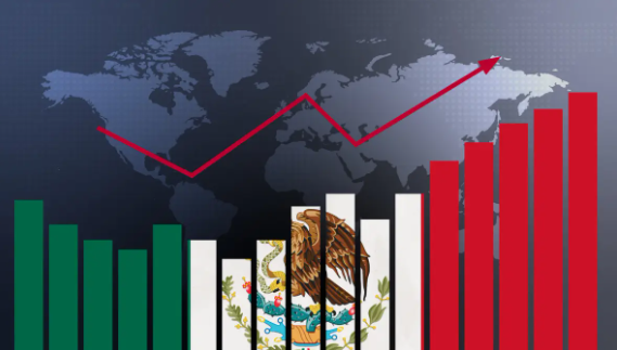 Economía mexicana registra su mayor crecimiento en tres años